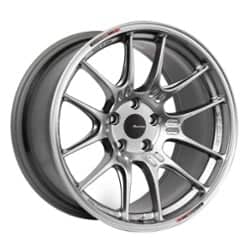 Enkei GTC02 18x9.5 5x112 22 ET 66.5 CB Hyper Silver