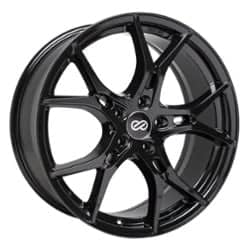 Enkei Vulcan 17x7.5 5x114.3 45 ET 72.56 CB Gloss Black
