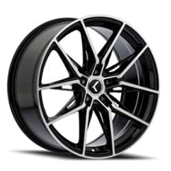 Kraze Evolve 18x8.5 5x112 40 ET 66.56 CB Gloss Black