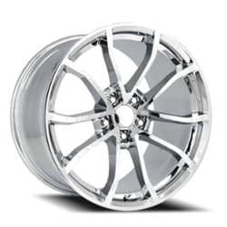 Factory Reproductions FR 25F 20x12 5x120.65 59 ET 70.3 CB Chrome