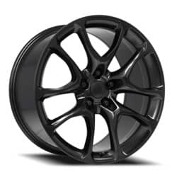 Factory Reproductions FR 551F 20x9 5x127 35 ET Satin Black