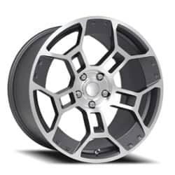 Factory Reproductions FR 701F 19x10 5x114.3 35 ET 70.5 CB Satin Gunmetal