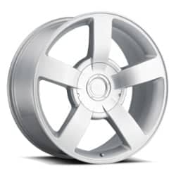 Factory Reproductions FR 33 Chevy 1500SS 22x10 6x139.7 30 ET 78.1 CB Silver