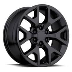 Factory Reproductions FR 44 GMC Sierra 24x10 6x139.7 31 ET 78.1 CB Gloss Black