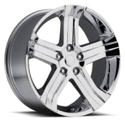 Factory Reproductions FR 69 Ram RT 24x10 5x139.7 25 ET 77.8 CB Chrome