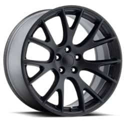 Factory Reproductions FR 70 Hellcat 22x10 6x139.7 25 ET 77.8 CB Satin Black