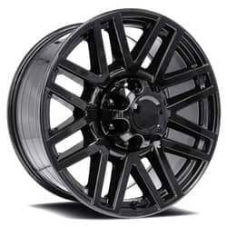 Factory Reproductions FR 751 Super Duty Closed Cap 22x9 8x170 40 ET 125 CB Gloss Black