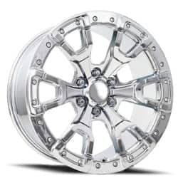 Factory Reproductions FR 99 Ford Bronco Raptor 20x9 6x139.7 20 ET 93.1 CB Chrome