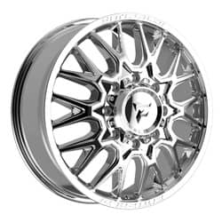 Fittipaldi FD650C Front 24x8.25 10x225 105 ET 170.2 CB Chrome