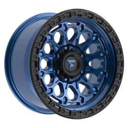 Fittipaldi FT101BLB 17x9 6x139.7 -12 ET 106.2 CB Gloss Blue/Black Ring