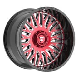 Fittipaldi FA07MBRM 22x12 8x180 -44 ET 124.3 CB Black Mach Red