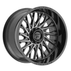 Fittipaldi FA08MBDT 22x12 8x165.1 -44 ET 125.2 CB Black Mach Tint