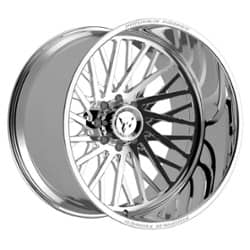 Fittipaldi FTF501P Left 24x14 8x180 -76 ET 124.3 CB Polished