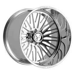 Fittipaldi FTF505P Left 24x10 4x137 -25 ET 110.1 CB Polished