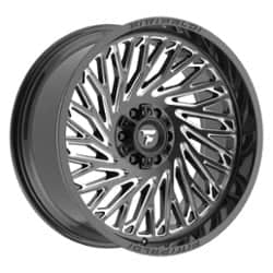 Fittipaldi FA15BM 24x10 8x180 0 ET 124.3 CB Black Milled