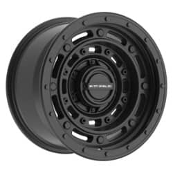 Fittipaldi FT107SB 17x9 8x180 -12 ET 124.3 CB Satin Black