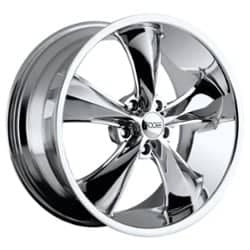 Foose Legend F105 17x7 5x114.3 1 ET 72.56 CB Chrome