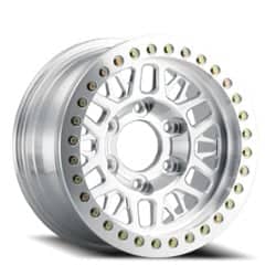 Raceline Forged Ryno Beadlock 17x9 6x165.1 44 ET 108.0 CB Machined Silver