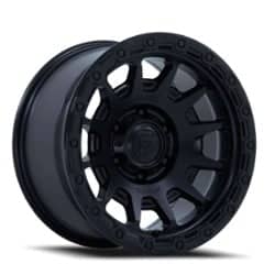 Fuel Fortress 17x8.5 6x139.7 25 ET 106.1 CB Matte Black