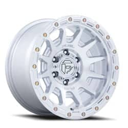 Fuel Fortress 17x8.5 6x139.7 25 ET 106.1 CB Gloss Silver