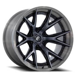 Fuel Catalyst FC402 20x9 6x139.7 1 ET 106.1 CB Gloss Black/Brushed Gray Tint