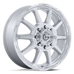 Fuel Circuit Dually D912 Front 20x8.25 8x200 105 ET 142 CB Silver