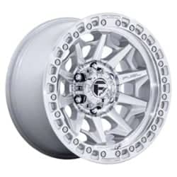 Fuel Covert 17x9 6x139.7 1 ET 106.1 CB Silver