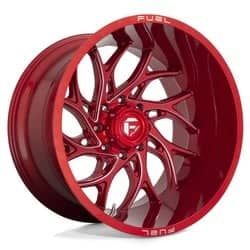 Fuel D742 Runner Dually 20x8.25 8x165.1 -240 ET 121.6 CB Red