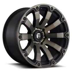 Fuel Diesel D636 20x9 6x114.3 1 ET CB Black Machined