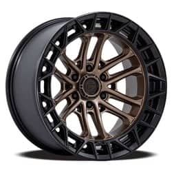Fuel FC874 Celsius 17x9 6x139.7 -12 ET 106.1 CB Matte Bronze w/Matte Black Lip