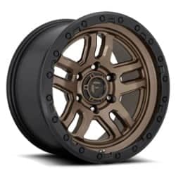 Fuel D702 Ammo 17x9 6x139.7 1 ET 106.1 CB Matte Bronze Black Bead Ring