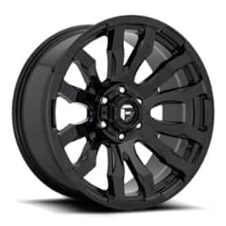 Fuel Blitz D675 22x10 8x180 -18 ET 125.1 CB Gloss Black / Milled