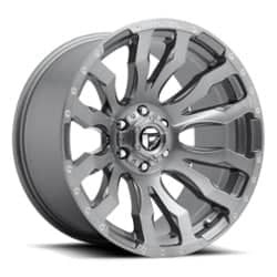 Fuel Blitz D693 22x10 8x165.1 -18 ET 125.1 CB Platinum
