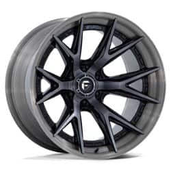 Fuel Catalyst FC402 22x10 8x180 -18 ET 124.2 CB Black Gray Tint