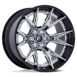 Fuel Catalyst FC402 22x10 8x170 -18 ET 125.1 CB Chrome Black Lip