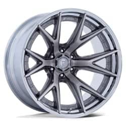 Fuel Catalyst FC402 22x10 8x170 -18 ET 125.1 CB Platinum Chrome Lip