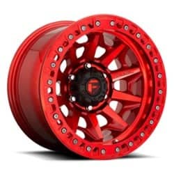 Fuel Covert Beadlock D113 17x9 6x139.7 -15 ET 106.1 CB Gloss Red
