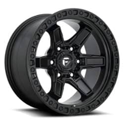 Fuel Kicker D697 17x9 6x139.7 1 ET 106.1 CB Matte Black