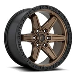 Fuel Kicker D699 17x9 6x139.7 1 ET 106.1 CB Matte Bronze/Black Bead