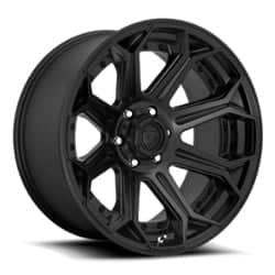 Fuel D706 Siege 20x9 6x139.7 1 ET 106.1 CB Matte Black