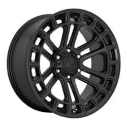 Fuel D718 Heater 22x10 6x135 -13 ET 87.1 CB Matte Black