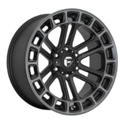 Fuel D720 Heater 20x9 6x135 1 ET 87.1 CB Matte Black Double Dark Tint Machined