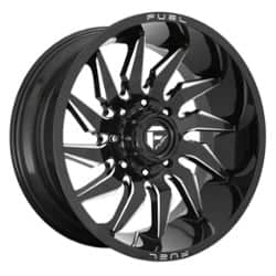 Fuel D744 Saber 22x10 6x135 -18 ET 87.1 CB Gloss Black Milled