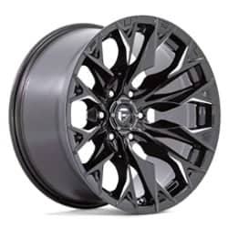 Fuel Flame 6 D803 20x9 8x165.1 20 ET 125.1 CB Gloss Black Milled