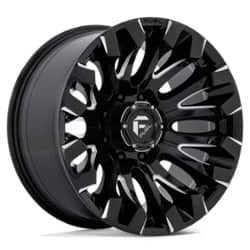 Fuel D828 Quake 18x9 8x170 1 ET 125.1 CB Gloss Black Milled