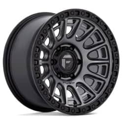 Fuel Cycle D835 17x8.5 6x139.7 25 ET 106.1 CB Matte Gunmetal w/Black Ring
