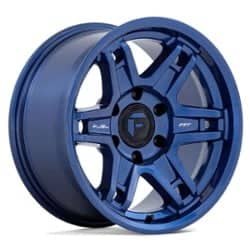 Fuel D839 Slayer 17x9 6x139.7 -38 ET 106.1 CB Dark Blue