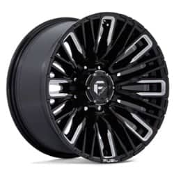 Fuel D849 Rebar 8 20x10 8x165.1 -18 ET 125.1 CB Gloss Black Milled