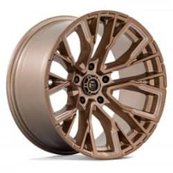 Fuel D850 Rebar 5 20x10 5x127 -18 ET 71.5 CB Platinum Bronze Milled