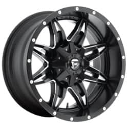 Fuel Lethal D567 15x8 5x139.7 -18 ET 108 CB Black & Milled